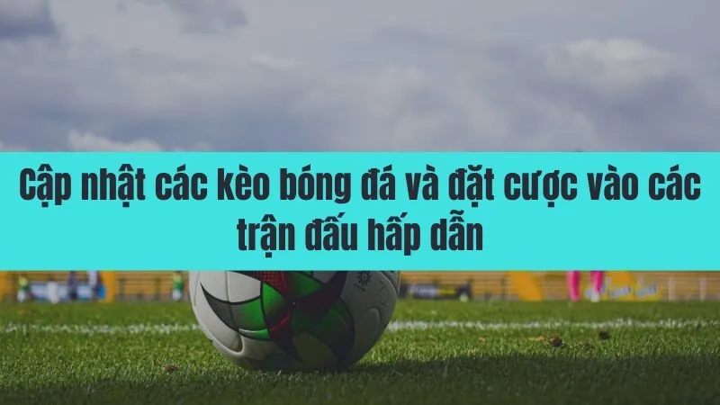 Các kèo bóng đá