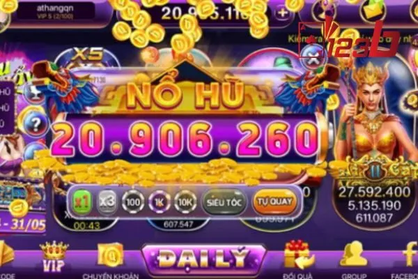 Nổ hũ đổi thưởng online